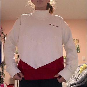 Vintage-Like Champion Turtleneck Sweater